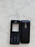 Корпус Nokia 106 (RM-962) (черный ) с клавиатурой,без середины