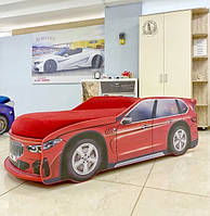 Ліжечко машина "БМВ X5" (170/180*80 см) червоне