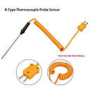 Цифровий термометр TM-902CP з термопарою К-типу 500 мм (від -50 °C до +1200 °C), фото 5