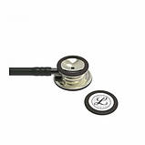 Стетоскоп Littmann CLassic III 5861 чорного кольору з головкою кольору шампань, фото 3