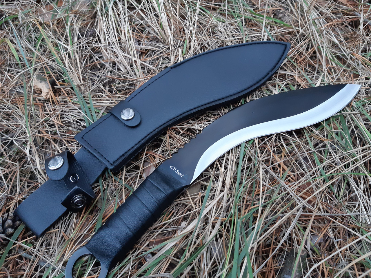 Ніж кукрі мачете в чохлі З-11, фото 1