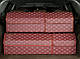 Органайзер складаний для багажника авто (АОБ-301) 66*32*30 см, Червоний, фото 2