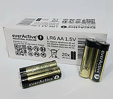 Батарейки пальчикові Everactive Alkaline LR6 АА