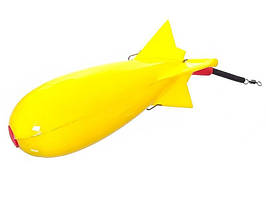 Ракета (спомб) для закидання прикормки - Large - Жовта