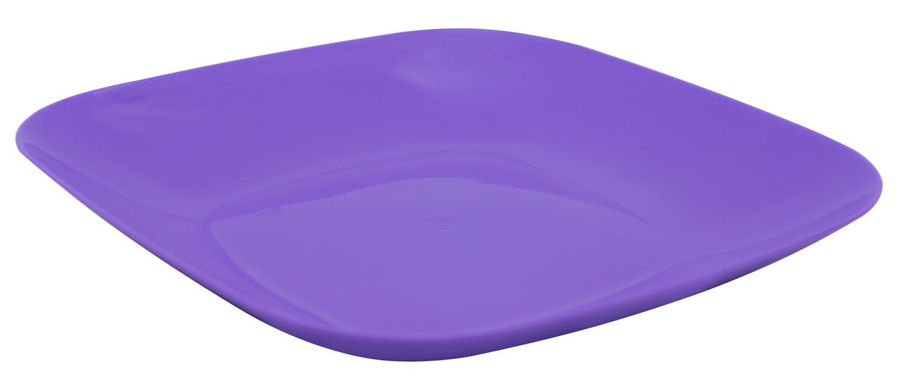 Тарілка плоска 18.5*18.5*2 см (Боніпласт), фото 1