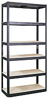 Стелаж Бюджет на 6 полиць ДСП метал Оцинкований 2400х1200х500 мм (Меткас-ТМ)