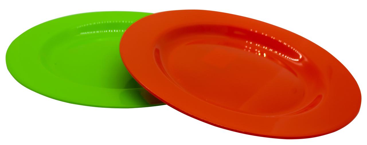 Тарілка кругла із широким бортом Ø 23 см h=1 см (Боніпласт)