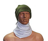 Бафф військовий, військовий теплий бафф оливковий, баф зимовий флісовий армійський, баффи флісові олива, фото 4