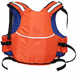 Страхувальний жилет для каяка, дитячі рятувальні жилети 50 - 70 кг, рятувальні жилет для дитини, фото 3