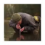Фільтр для води похідний Aquamira Frontier Filter Tactical Straw BLU Line, туристичні фільтри для води, фото 4