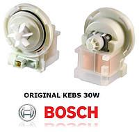 Насос (помпа) для пральної машини Bosch 30 W KEBS оригінал Siemens KEBS111/093 на 4 засувки 786729