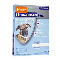 UltraGuard Plus Нашийник для собак 3в1 від бліх і кліщів білий 58см