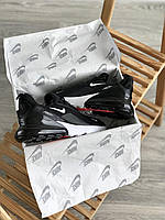 Nike Air Max 270 Black White v2 кроссовки и кеды высокое качество