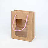 Пакет для паски з вікном 150*70*200 Пакет з ламінацією Подарункова Упаковка для паски випічки, фото 6