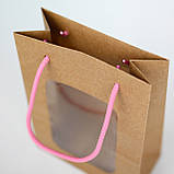 Пакет для паски з вікном 150*70*200 Пакет з ламінацією Подарункова Упаковка для паски випічки, фото 2