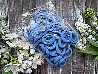 Резинка Калуш 4 см, 50 шт/уп голубого василькового цвета