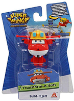 Cамолет-трансформер Супер Крылья Джет Super Wings Build-It Jett Джетт строитель