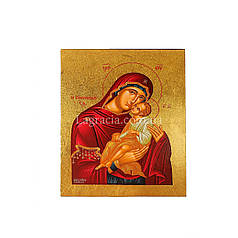 Писана ікона Божої Матері Глікофілуса 9 Х 11,5 см