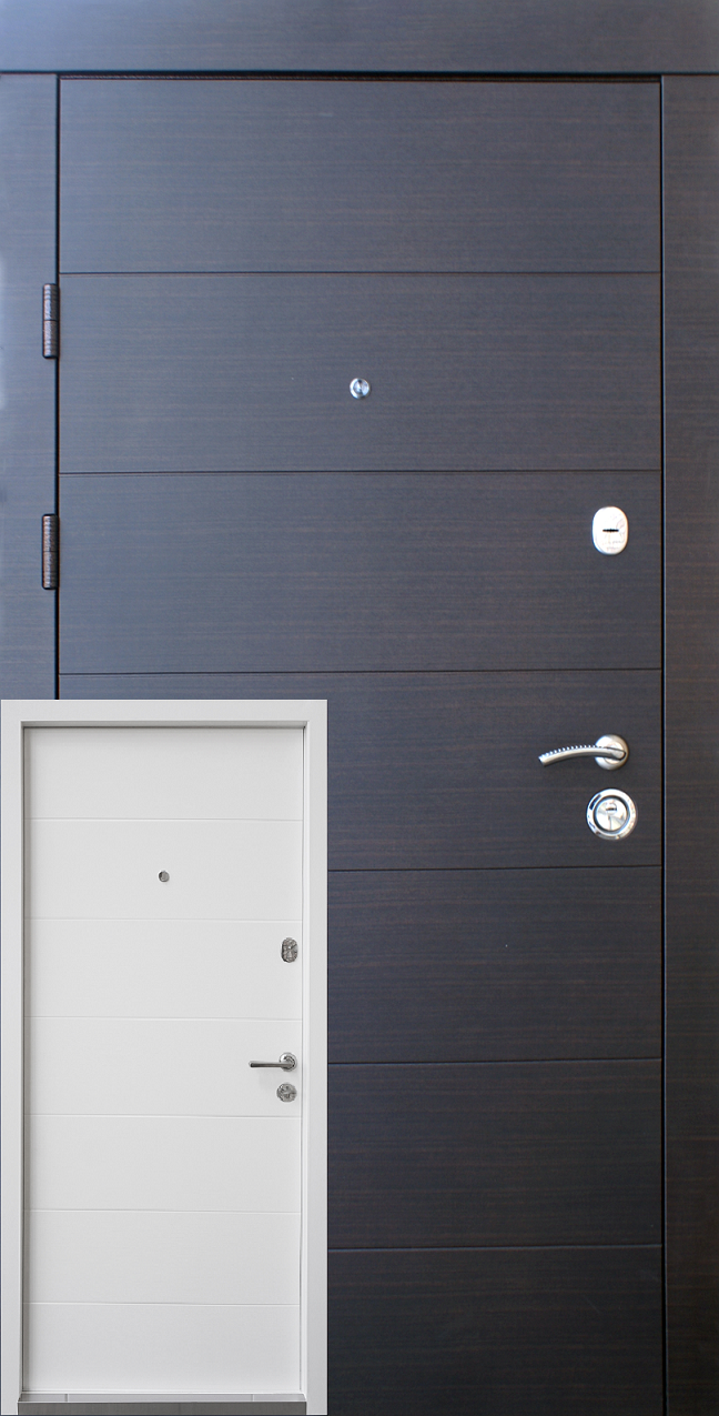 Вхідні двері в квартиру Qdoors Горизонталь Преміум
