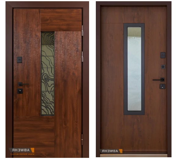 Вхідні двері вуличні Abwehr (Абвер) Paradise Glass BIONICA 2 з терморозривом