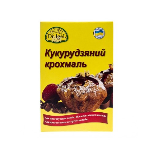 Кукурудзяний крохмаль, 200 г, Dr. Igel