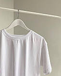 Біла чоловіча Футболка класична Fruit of the loom Valueweight S, фото 6