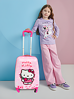 Дитяча валіза на 4 коліщатках Хелло Кітті 22 літри/Hello Kitty