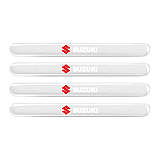 Комплект захисних плівок Нано під ручки та ручки авто з логотипом Suzuki комплект 8шт, фото 2