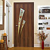 Міжкімнатні двері Оміс Тріумф СС+ФП Горіх, фото 2