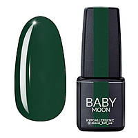 Гель-лак для покрытия ногтей Baby Moon Green Sea №07 цвет зеленый хвойный 6 мл