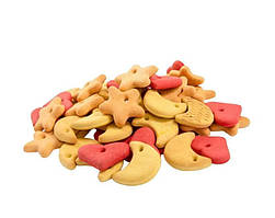 Печиво для собак Rolls Rocky Heart, moon and star, зі смаком помідорів, куркуми, мангольда, 2 кг