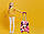 Дитяча валіза на 4 коліщатках Мінні Маус / Minnie Mouse, колір рожевий, фото 2