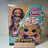 L.O.L. Surprise! Лялька ЛОЛ ОМГ Леді Скетч LOL Surprise OMG Sketches Fashion Doll, фото 2