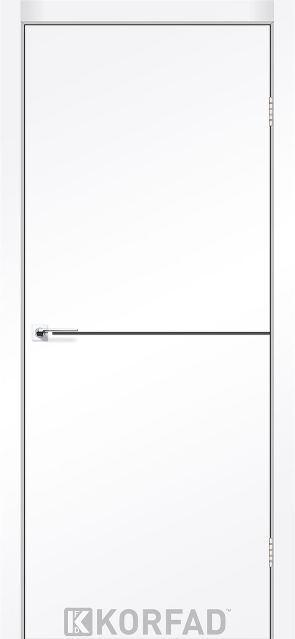 Двері міжкімнатні Корфад/ KORFAD DLP-01 аляска Super PET, фото 1
