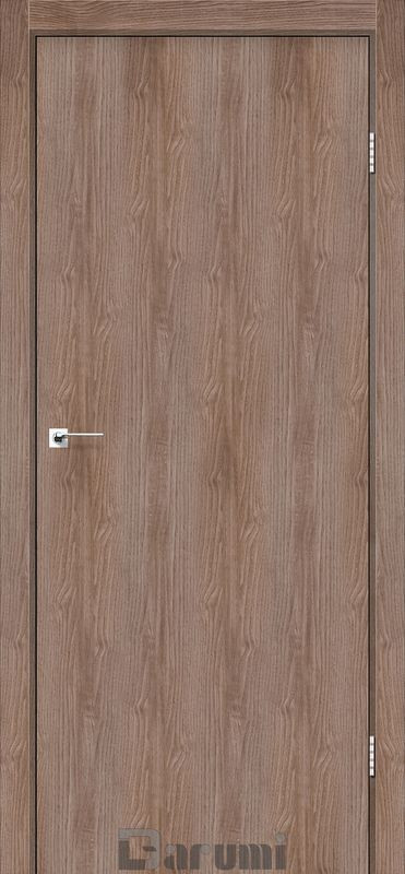 Міжкімнатні двері Дарумі/ Darumi Plato Горіх бургун (глухі-щитові), фото 1