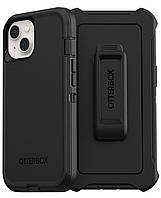 Чехол противоударный с клипсой OtterBox Defender 77-85441 для iPhone 13 (6.1") Black