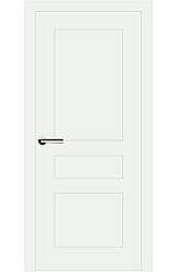 Двері міжкімнатні Брама 7.04 Емаль біла з фрезуванням (фарбовані двері Brama)