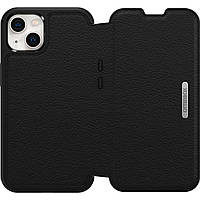 Чехол книжка кожаный оригинальный OtterBox Strada Series 77-85798 для Iphone 13/14 (6.1") Black