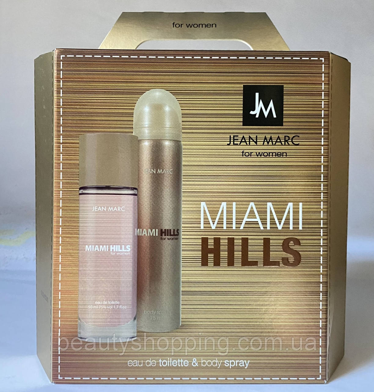 Жан Марк жіночий подарунковий набірJean Marc Miami Hills for woman Польща