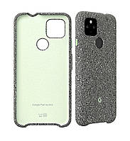 Протиударний оригінальний чохол Official Fabric Case GA02064 для Google Pixel 4a 5G (6.2") Static Gray