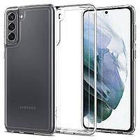 Чехол противоударный прозрачный Spigen Ultra Hybrid Crystal ACS02423 для Samsung Galaxy S21 (6.2") Clear