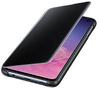 Чохол-книжка оригінальный Official S-View Clear View Cover EF-ZG970CBEGRU для Samsung Galaxy S10e (5.8") Чорний