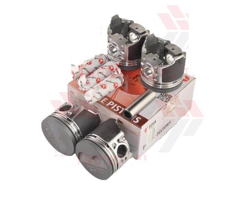 Поршень двигуна ВАЗ 2105 (79,4) (+0,40) (поршень, палець) анодовані (к-т 4 шт.) (AMP, Польща), фото 1