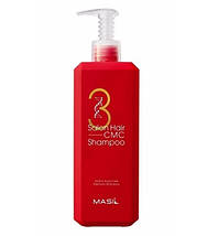 Відновлювальний шампунь з амінокислотним комплексом MASIL 3 Salon Hair CMC Shampoo 500 мл, фото 5