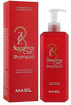 Відновлювальний шампунь з амінокислотним комплексом MASIL 3 Salon Hair CMC Shampoo 500 мл, фото 2