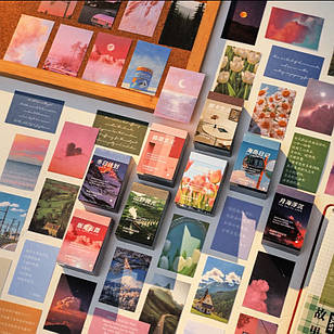 Набор картинок для скрапбукинга в пастельных тонах