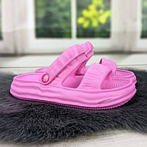 Сланці сандалі жіночі піна Даго Стиль рожеві 4096, фото 3