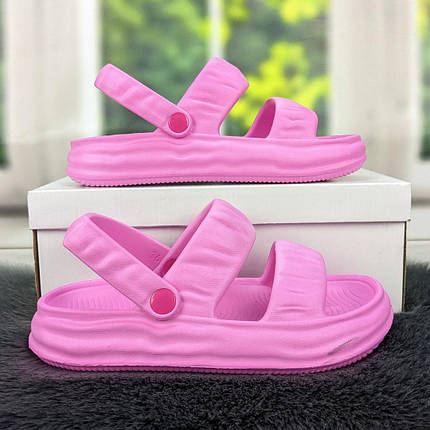 Сланці сандалі жіночі піна Даго Стиль рожеві 4096, фото 1