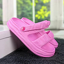 Сланці сандалі жіночі піна Даго Стиль рожеві 4096, фото 5