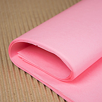 Папір тішью «Cвітло-рожевий (02)» 50x70 см, 30 аркушів, фото 2